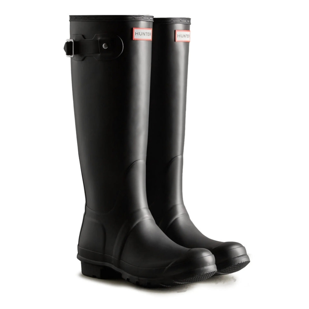 Hunter Original Tall Black Rain Boots, sz 9